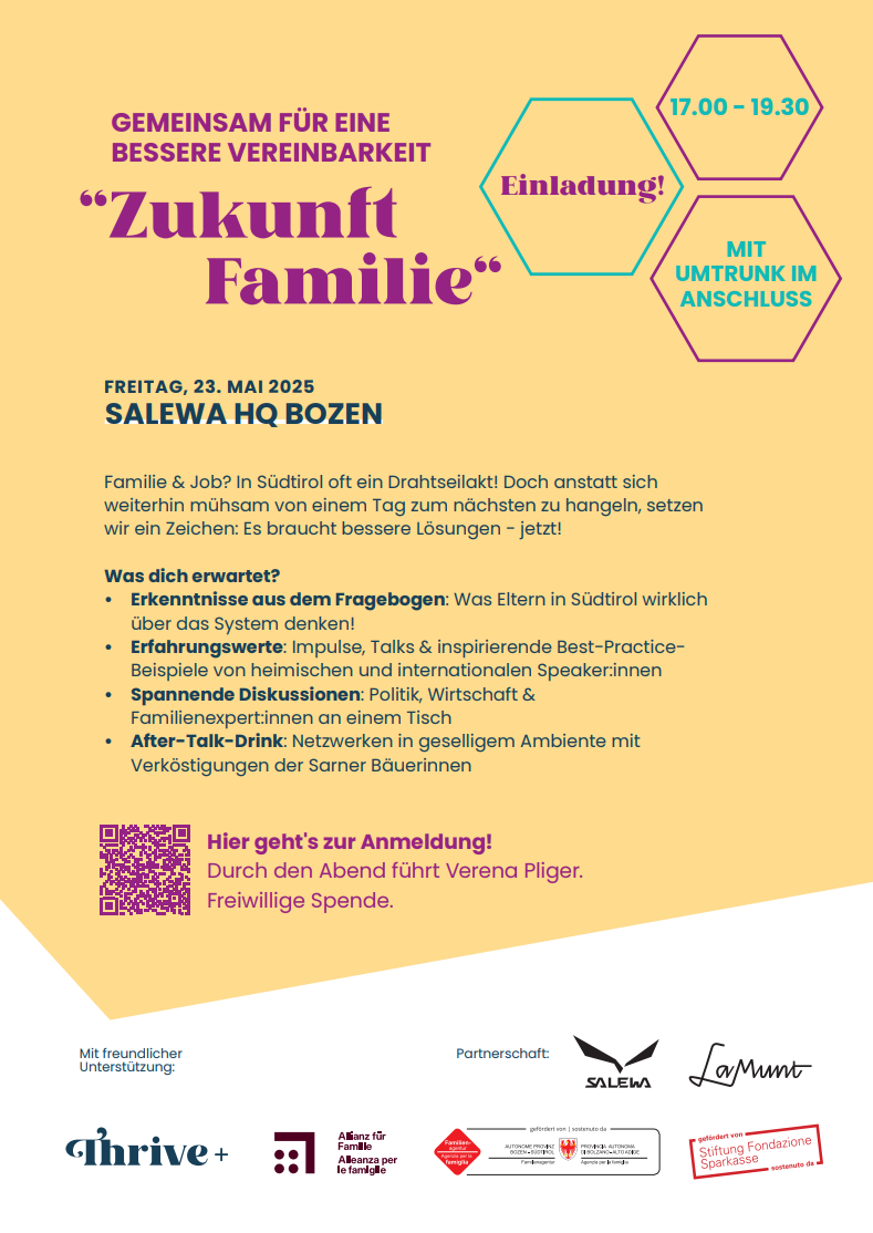 Veranstaltung Zukunft Familie